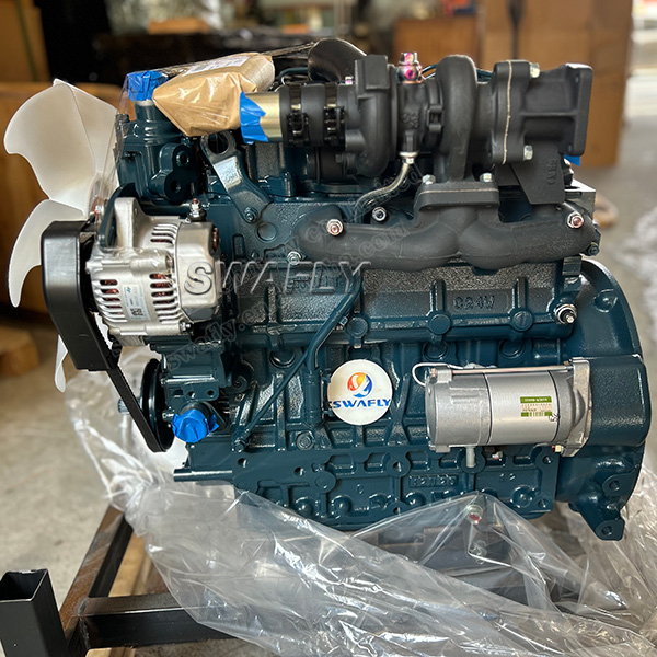 Kubota V2403-M-T-E3B engine 2700RPM 43.3KW