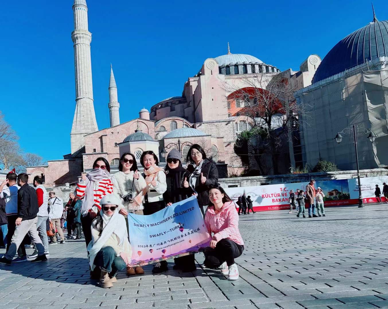 Beihai Company team building event in turky