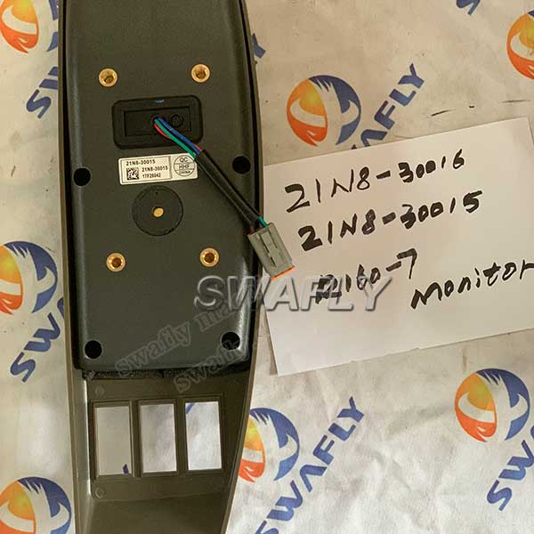 Hyundai 21N8-30015 21N8-30016 Excavator Gauge Cluster for R160LC-7