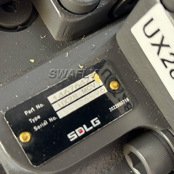 VOLVO UX28 main control valve 14676427